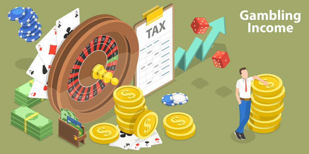 オンラインカジノの収益税金